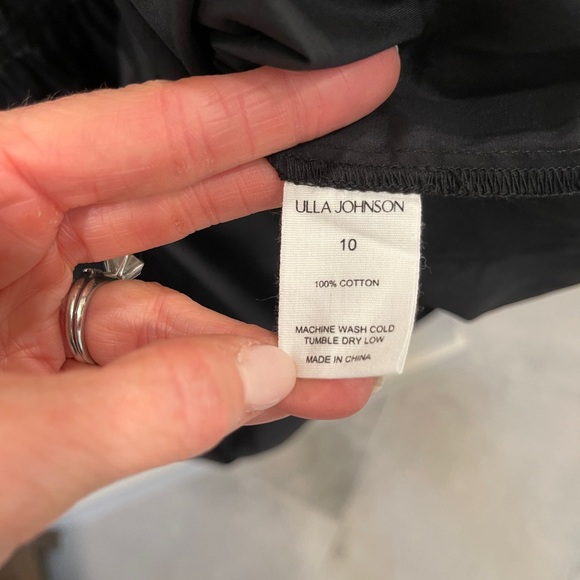 Ulla Johnson Othella Dress, NWT, in Noir black, size 10 - Picture 10 of 10